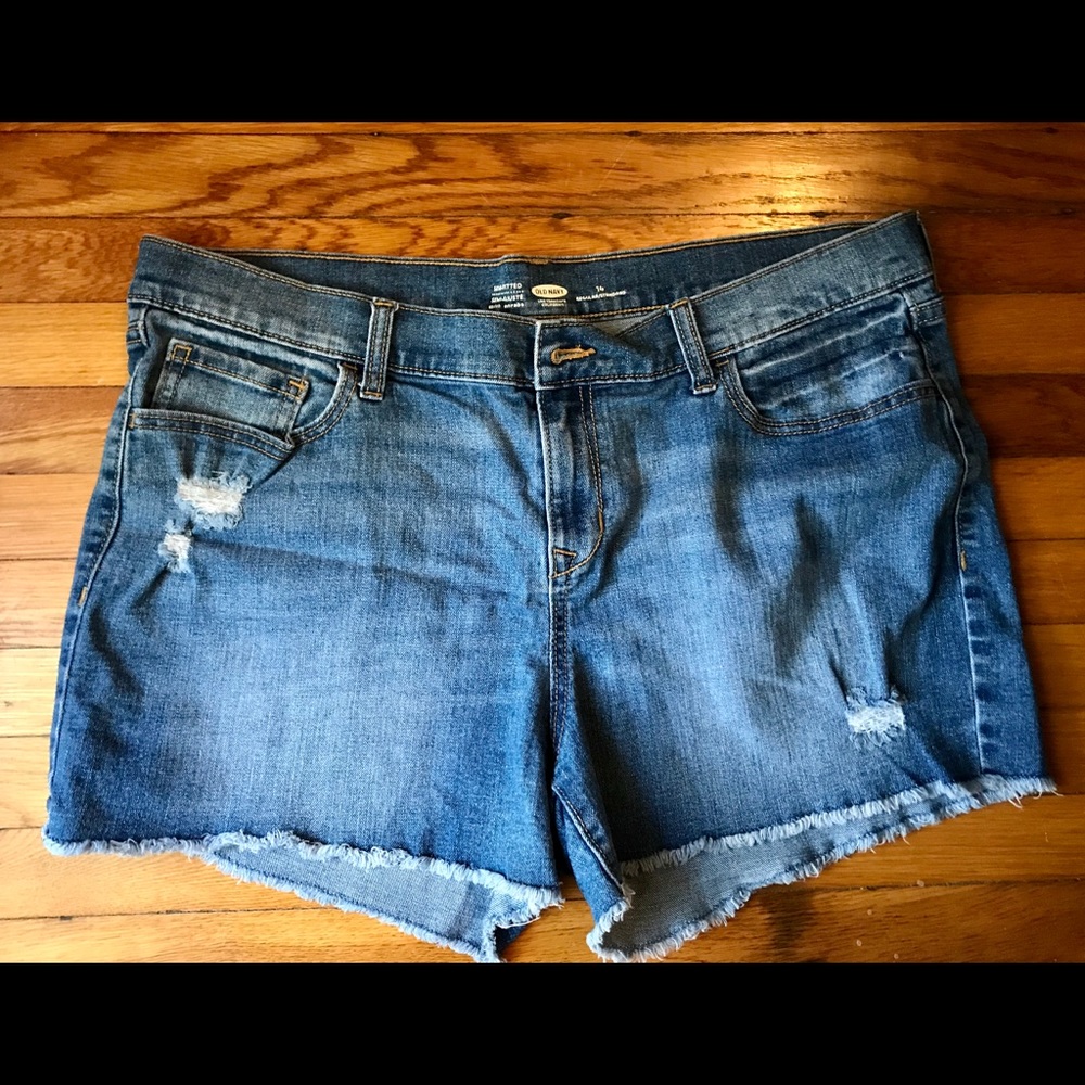 Old Navy cutoff shorts